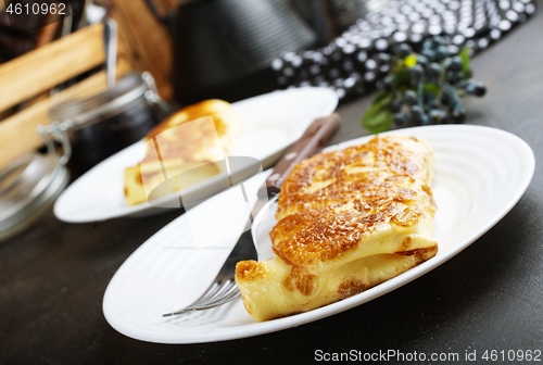 Image of pancakes with cottage