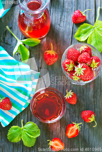 Image of strawberry drink