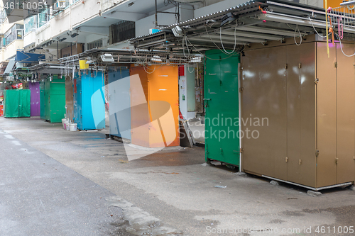 Image of Street Market Kiosk Row