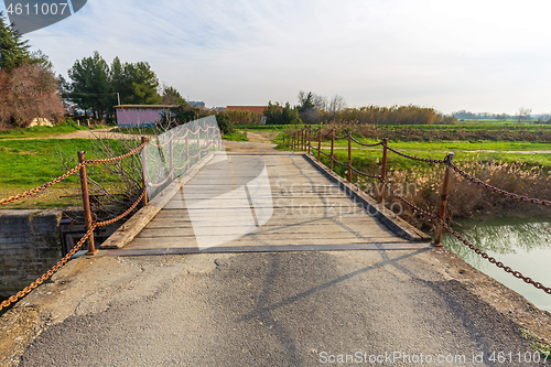 Image of Wood Planks Bridge