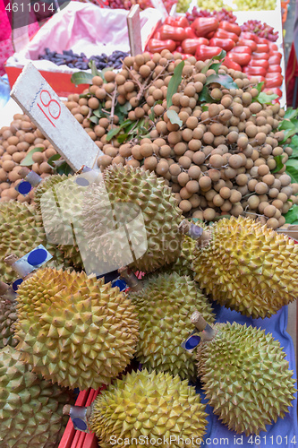 Image of Durian at Market