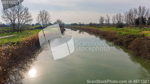 Image of Winter Channel Waterway