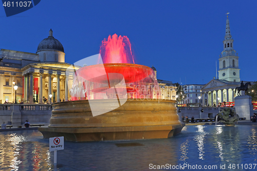 Image of Red Water Fountain