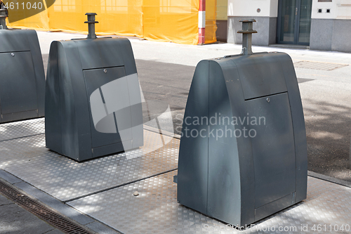 Image of Underground Trash Containers