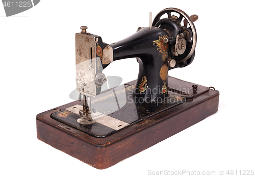 Image of Antique, vintage sewing machine