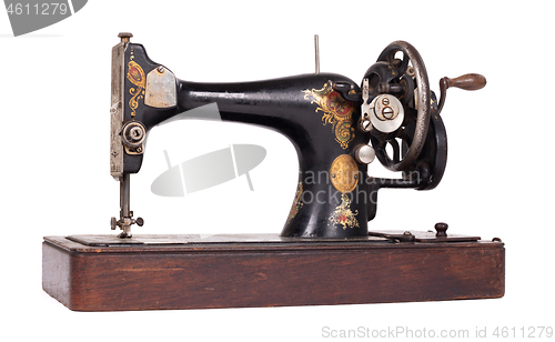 Image of Antique, vintage sewing machine