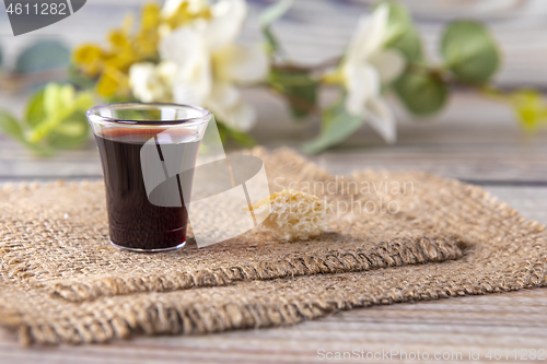 Image of Taking communion and Lord Supper concept