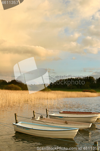 Image of Boats on the coast in Denmark