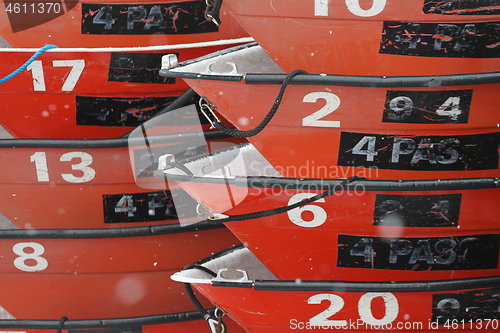 Image of Boats on the coast in Denmark