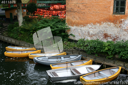 Image of Boats on the coast in Denmark