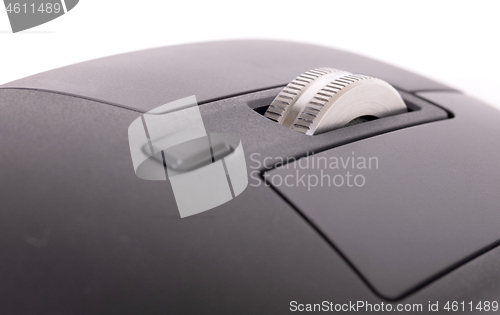 Image of Close up wireless computer mouse