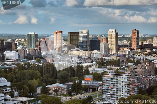 Image of Rotterdam panoramic view