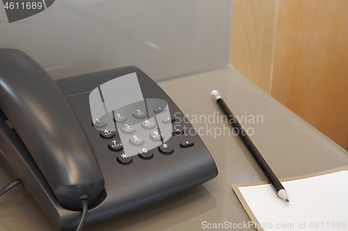 Image of Phone and notes