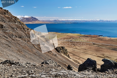 Image of Icelandic scenic landscape