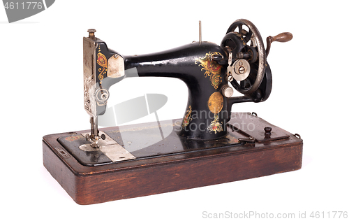 Image of Antique, vintage sewing machine