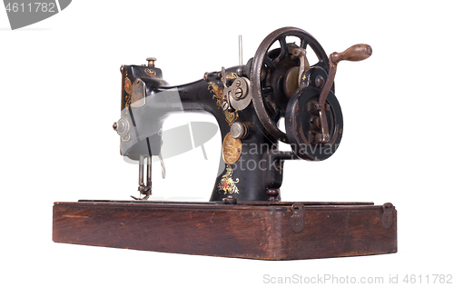 Image of Antique, vintage sewing machine