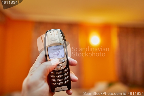 Image of Old Nokia mobile phone