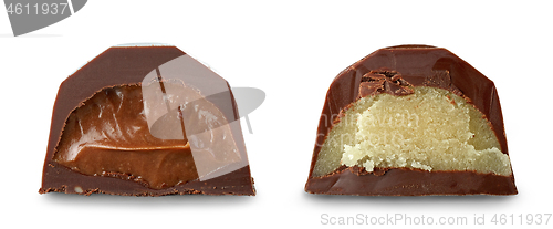 Image of homemade chocolate praline