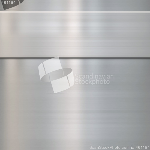 Image of fine brushed steel metal