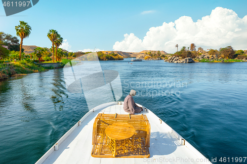 Image of Tourist boat on river Nile