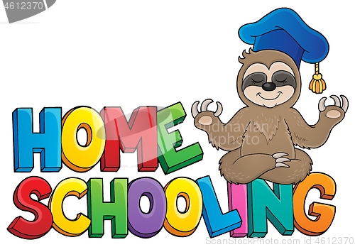 Image of Home schooling theme sign 4