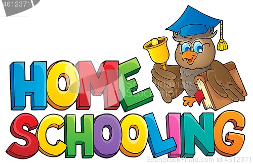 Image of Home schooling theme sign 2