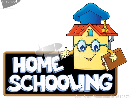 Image of Home schooling theme sign 7