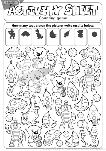 Image of Activity sheet counting game 7