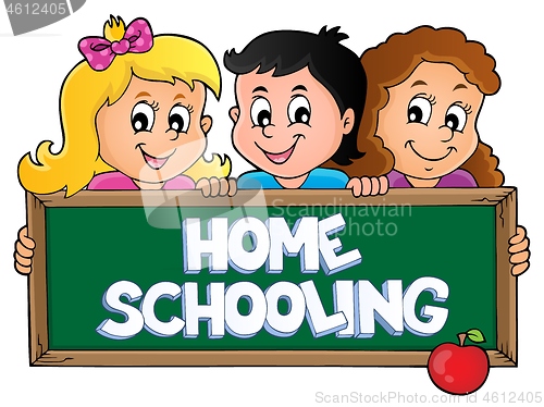 Image of Home schooling theme sign 5