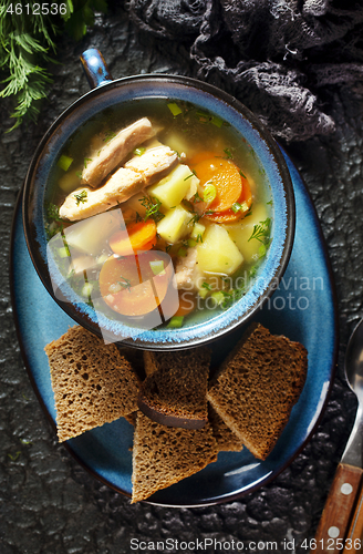 Image of fish soup