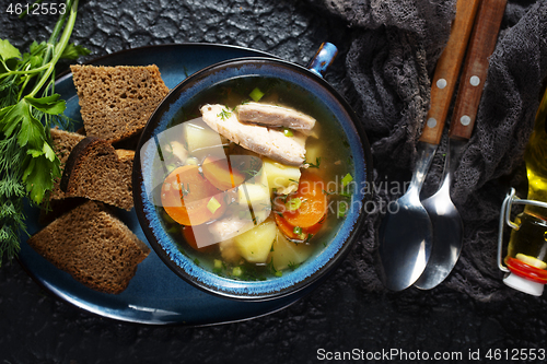 Image of fish soup