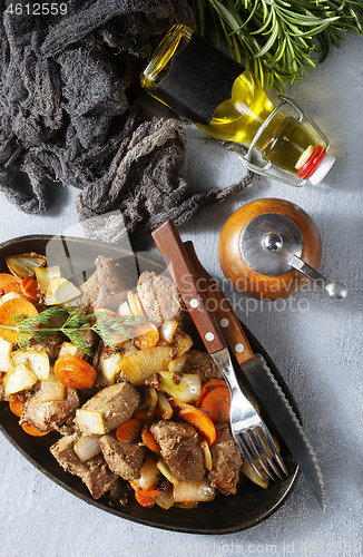 Image of potato with liver