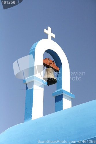 Image of Greek church roof