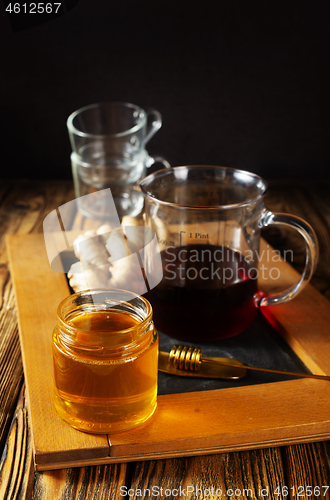 Image of honey with ginger