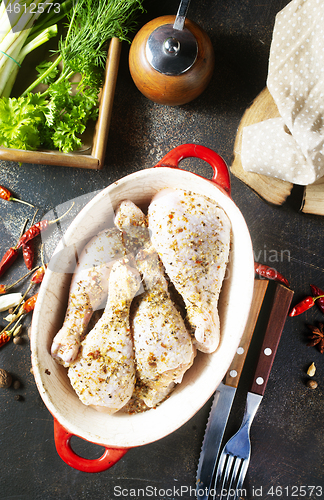 Image of chicken legs