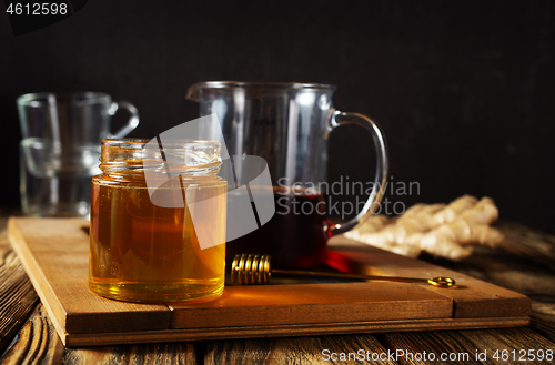Image of honey with ginger