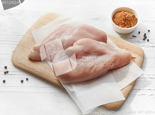 Image of fresh raw chicken meat