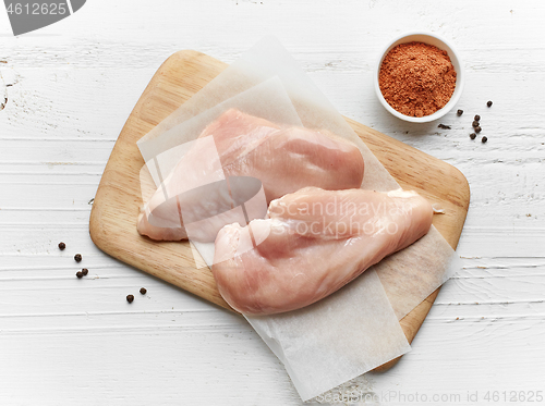 Image of fresh raw chicken meat