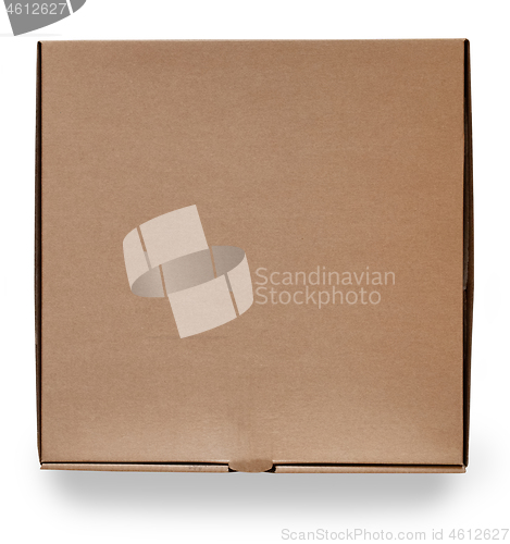 Image of cardboard box for food delivery