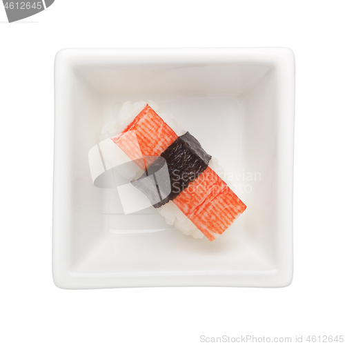 Image of Kani nigiri sushi