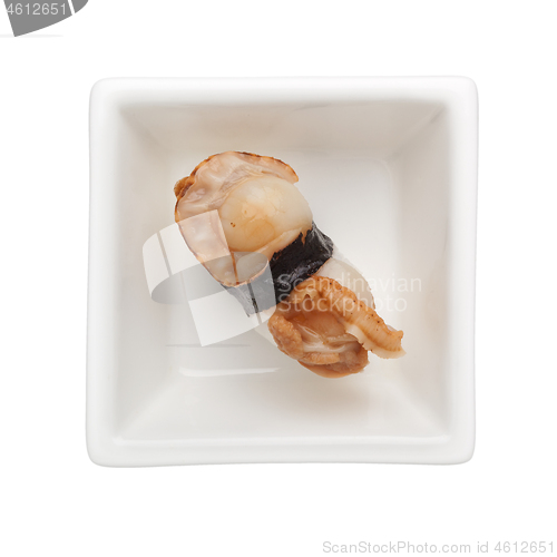 Image of Grilled scallop nigiri sushi