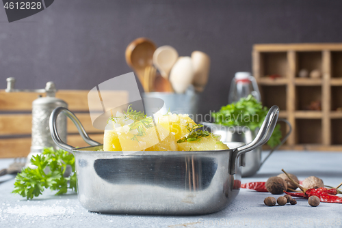 Image of boiled potato