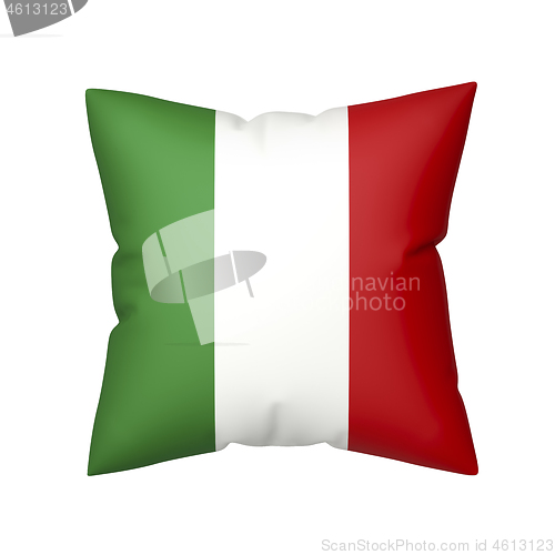 Image of Pillow with the flag of Italy