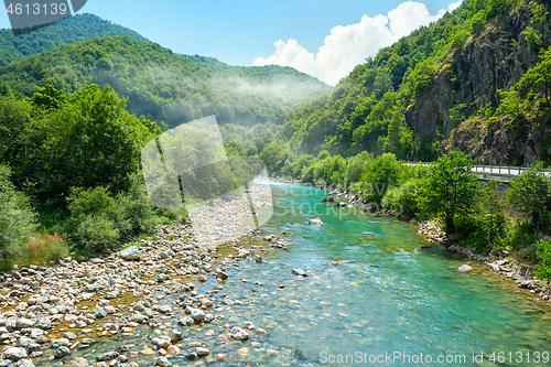 Image of Mountains and the Tara river