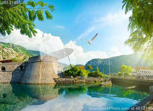 Image of Kampana Tower in Kotor