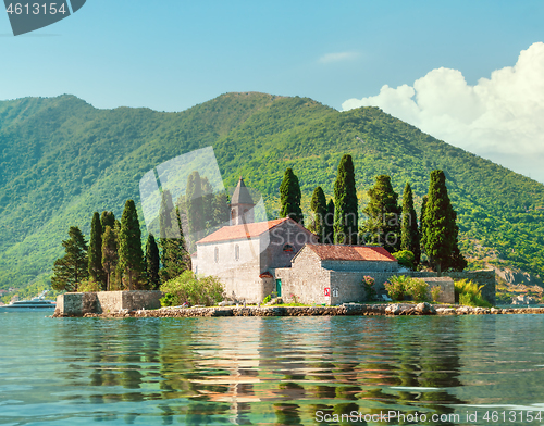 Image of Island near town Perast