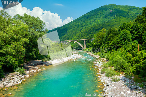 Image of Mountains and Tara river