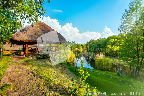 Image of House in spring