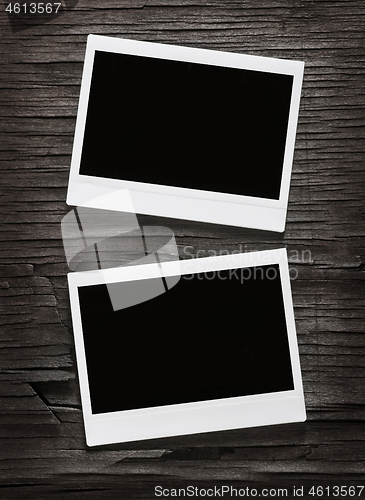 Image of Blank instant photo frames 