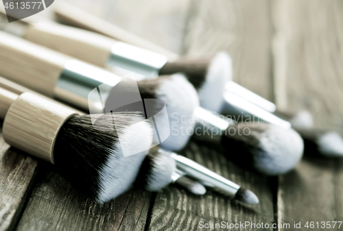 Image of brushes